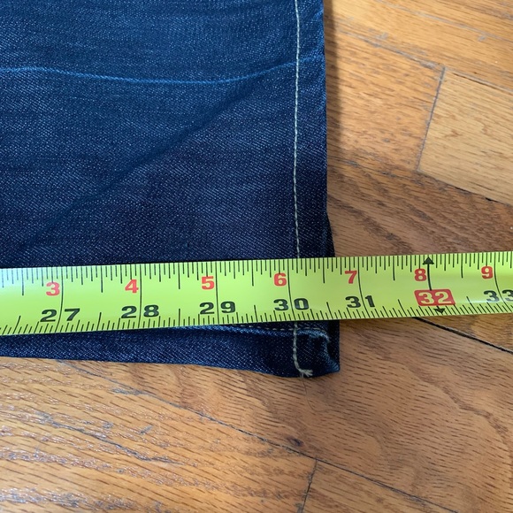 PAIGE Premium Denim Laurel Canyon 
Dark Wash Bootcut Flare Jeans Sz 28, Like New - Picture 10 of 13